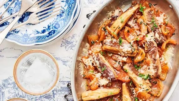 Gratinerade sardiner